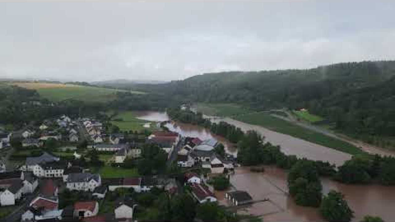 Hochwasser Niederweis 15 Juli 2021